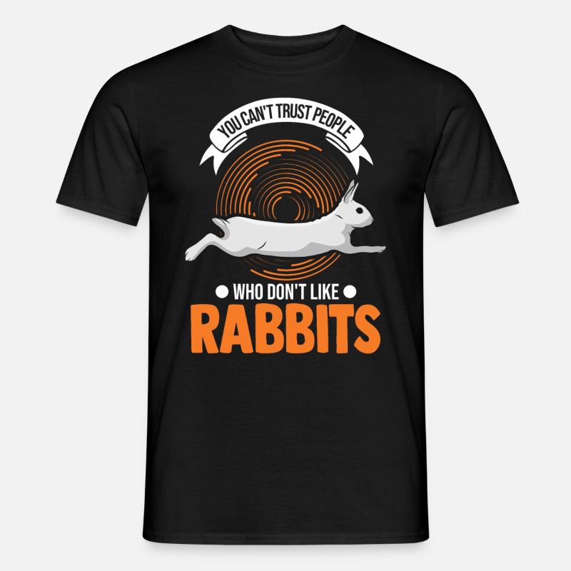 Rabbit Rabbit Rabbit - Men’s T-shirt - black