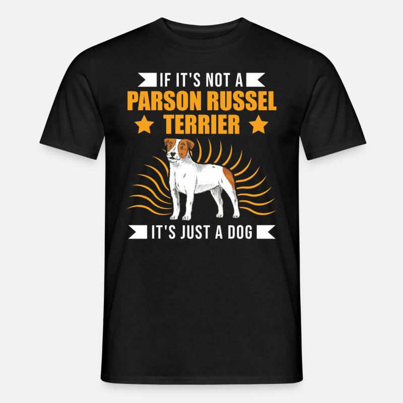 Parson Russell Terrier Besitzer - Männer T-Shirt - Schwarz