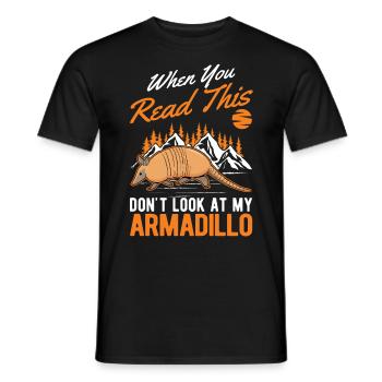 Cadeau de tatou Maître à l’omet - T-shirt homme - noir - Devant - AI Model Male 178 light (178cm)