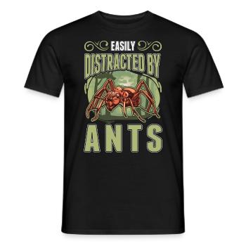 Ants Ant Farm Antshills Fire ants - Men's T-Shirt - black - Front - AI Model Male 178 light (178cm)