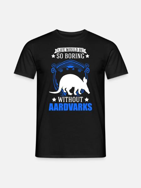Aardvark Cadeau Aardvark - T-shirt homme - noir