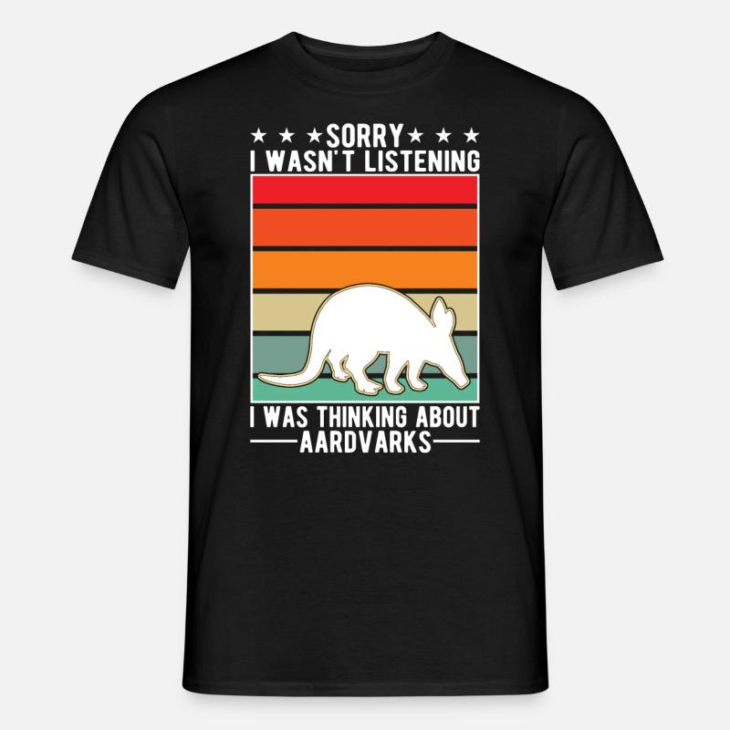 Aardvark Gift Aardvark - Men’s T-shirt - black
