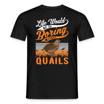 Geese Gift Goose Lovers Goose Breeders - Men's T-Shirt - black - Front - AI Model Male 178 light (178cm)
