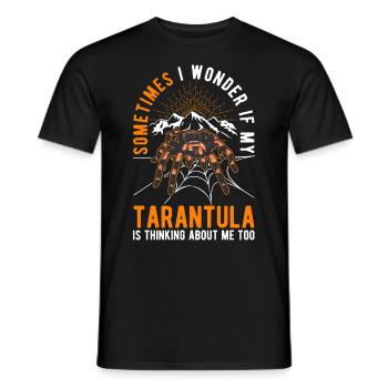 Tarentule Cadeau Araignée Tarentule - T-shirt homme - noir - Devant - AI Model Male 178 light (178cm)