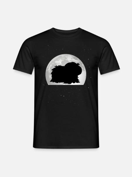 Guinea Pig Moon Guinea Pig - Men's T-Shirt - black