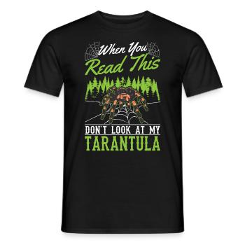 Tarentule Cadeau Araignée Tarentule - T-shirt homme - noir - Devant - AI Model Male 178 light (178cm)