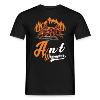 Fourmis Whisperer Fourmilière Fourmi Whisperer - T-shirt homme - noir - Devant - AI Model Male 178 light (178cm)