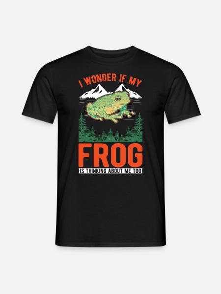 Frog Gift Tree Frog - Men's T-Shirt - black