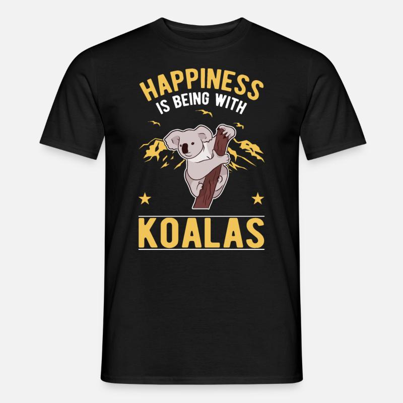 Koala Lucky Koala Bear - T-shirt homme - noir