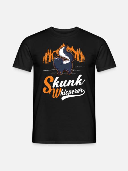 Skunk Whisperer - T-shirt homme - noir