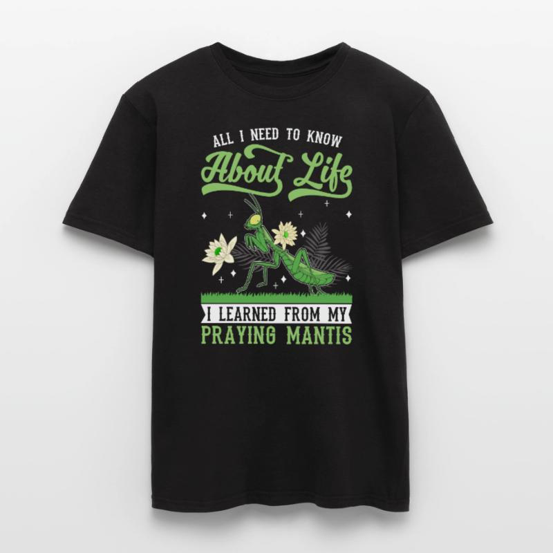 Praying mantis mantis mantis mantis Men’s T-shirt