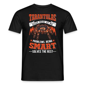 Tarantula Spider Tarantula - Men's T-Shirt - black - Front - AI Model Male 178 light (178cm)
