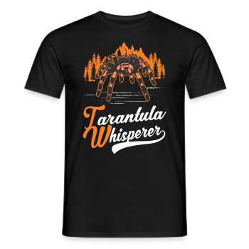 Tarantel Flüsterer Tarantula Whisperer - Männer T-Shirt - Schwarz - Vorne - AI Model Male 178 light (178cm)