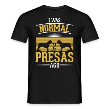Presa Canario Geschenk Dogo Canario - Männer T-Shirt - Schwarz - Vorne - AI Model Male 178 light (178cm)