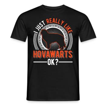 J’aime bien Hovawarts - T-shirt homme - noir - Devant - AI Model Male 178 light (178cm)
