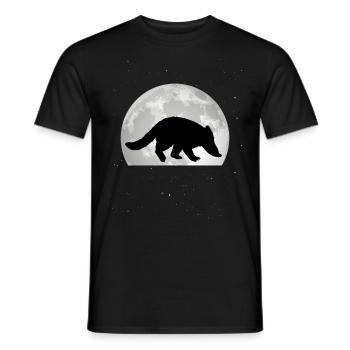 Coati Moon Coati - T-shirt homme - noir - Devant - AI Model Male 178 light (178cm)