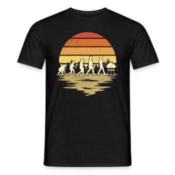 Grill Evolution Bratwurst Grillen - T-shirt homme - noir - Devant - AI Model Male 178 light (178cm)