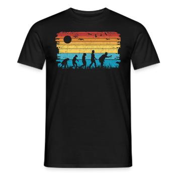 Boccia Evolution Boule Pétanque - T-shirt homme - noir - Devant - AI Model Male 178 light (178cm)