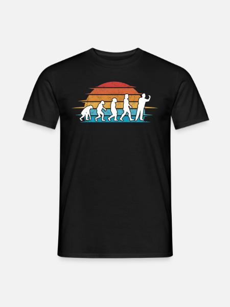 Dart Evolution Darter Darts - Men's T-Shirt - black