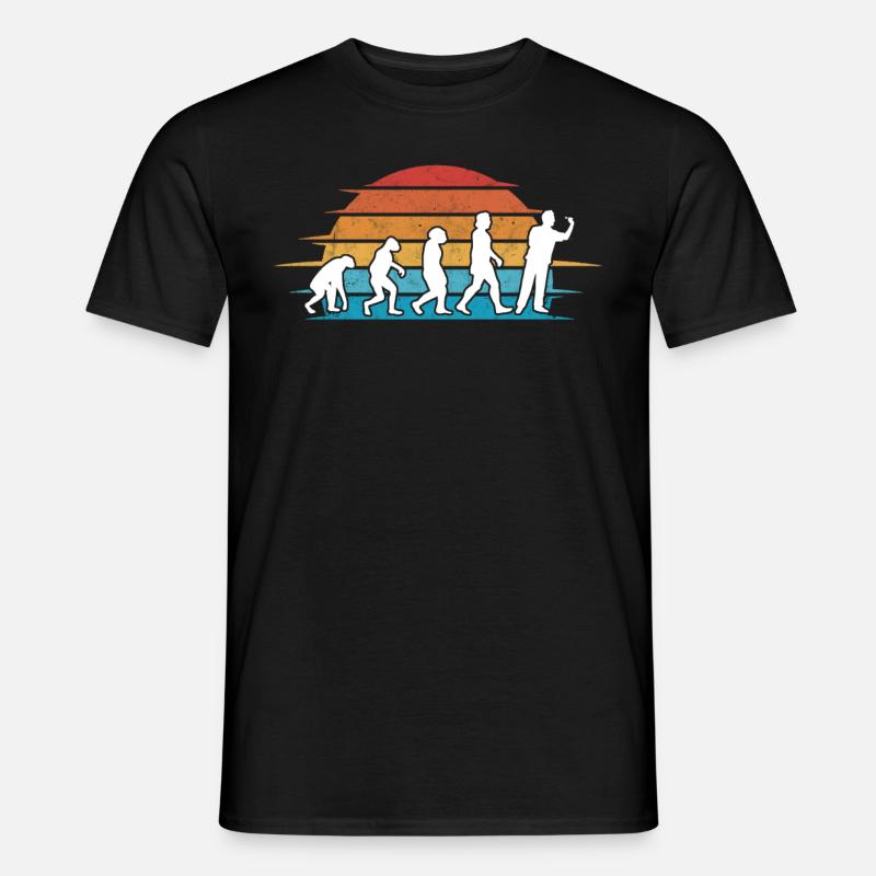 Dart Evolution Darter Darts - Men’s T-shirt - black