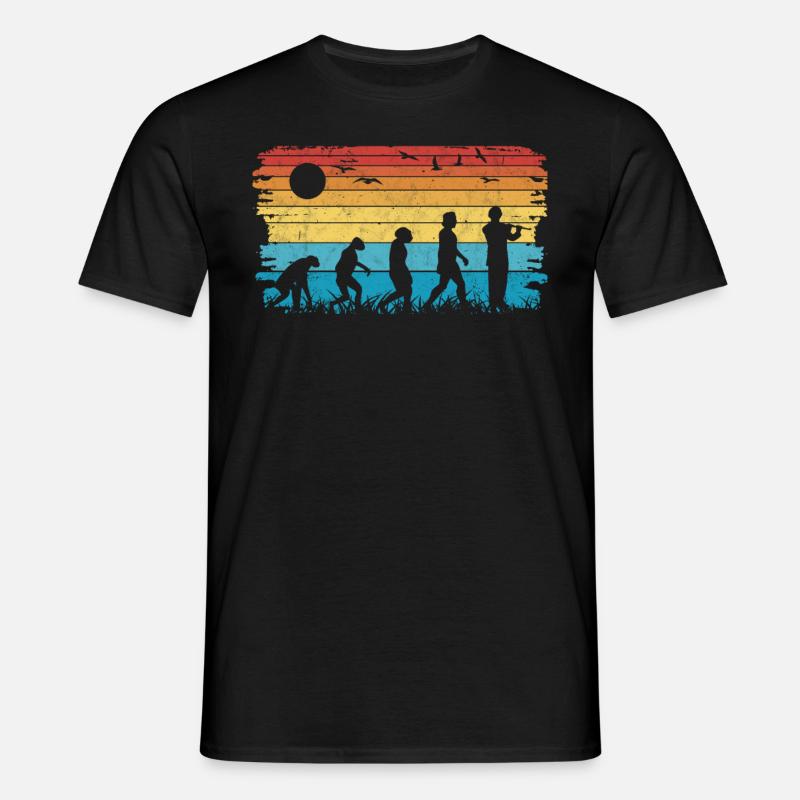 Flute Evolution Flute Flautist - Men's T-Shirt - black