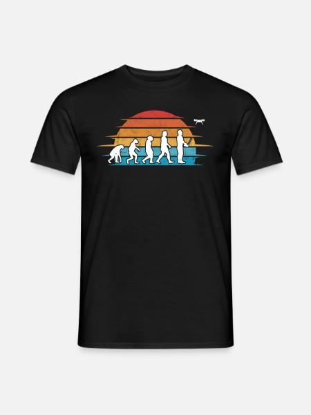 Drohne Evolution Drohnenpilot Quadrocopter - Männer T-Shirt - Schwarz