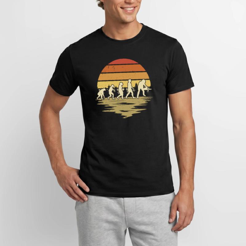 Tree Cutter Evolution Axe Forester Forester Men’s T-shirt