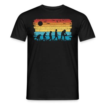 Tree Cutter Evolution Axe Forester Forester - Men's T-Shirt - black - Front - AI Model Male 178 light (178cm)