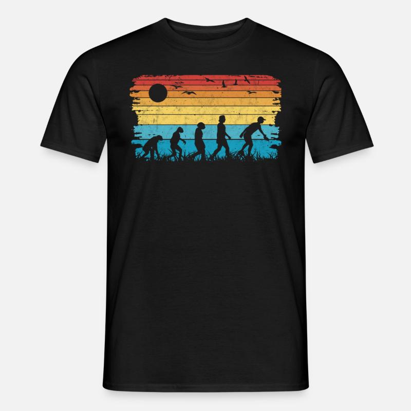 Pickleball Evolution Pickleball Player - Men’s T-shirt - black