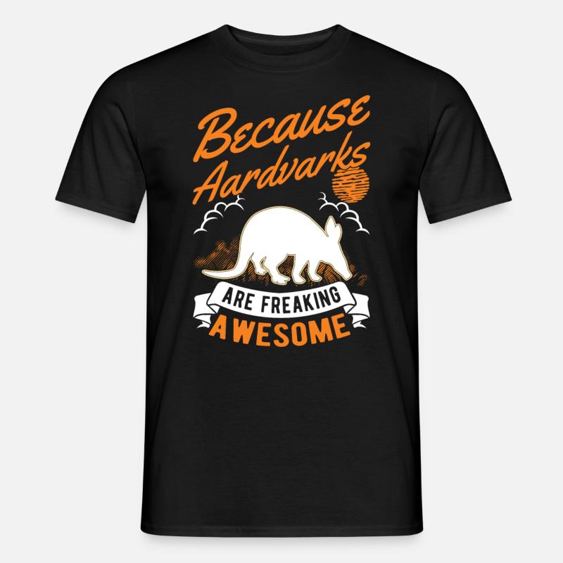Aardvark Gift Aardvark - Men’s T-shirt - black