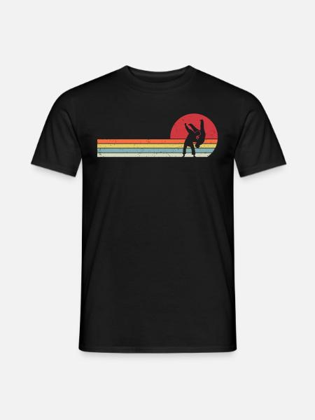 Retro Judo - Men's T-Shirt - black