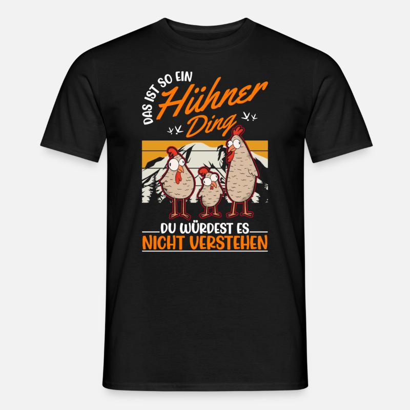 This is such a chicken thing chicken farmer chicken - Men’s T-shirt - black