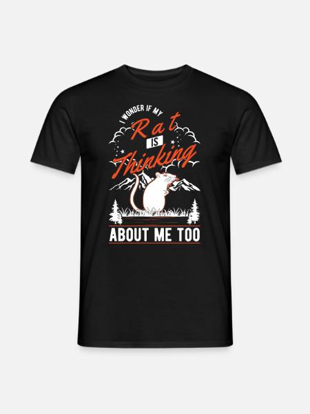 Rat Cadeau Rat - T-shirt homme - noir