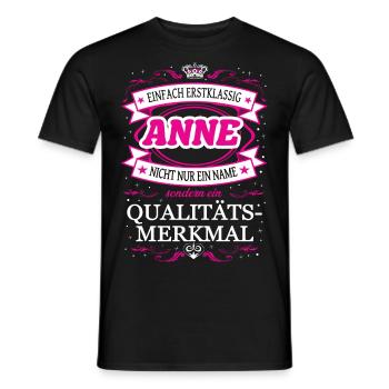 Quality Feature Anne Simply Top Notch Outfit - Men's T-Shirt - black - Front - AI Model Male 178 light (178cm)