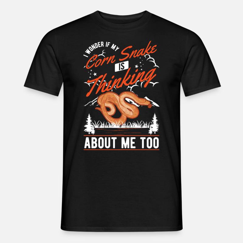 Corn Snake Gift Corn Snake - Men’s T-shirt - black