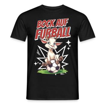 Drôle Humour Jeu de mots Football Football - T-shirt homme - noir - Devant - AI Model Male 178 light (178cm)
