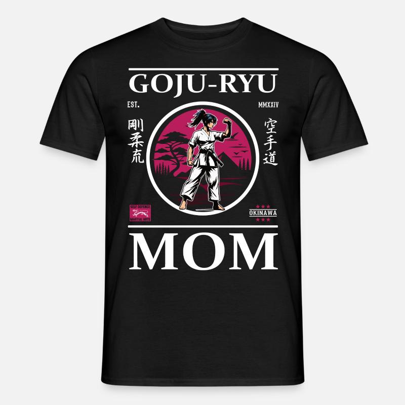 Goju-Ryu Karate Mom - Men's T-Shirt - black