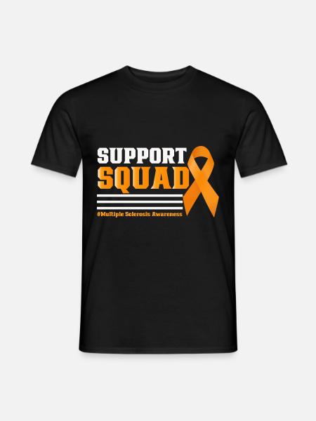 Multiple Sklerose Awareness Day Multiple Sklerose - Männer T-Shirt - Schwarz