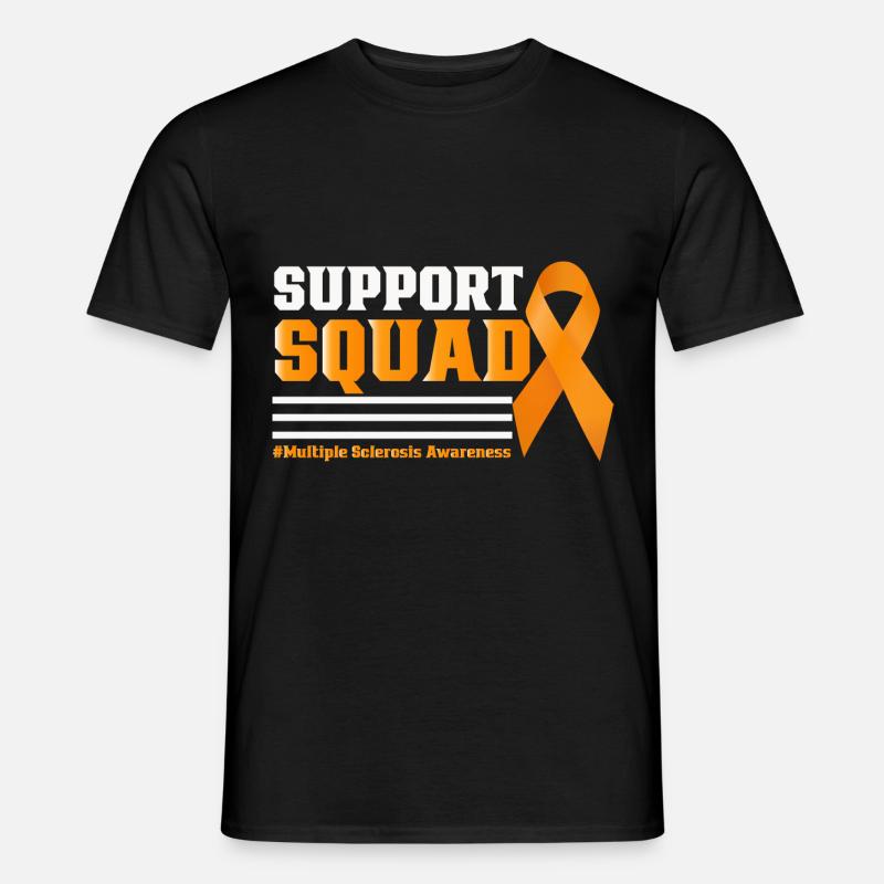Multiple Sklerose Awareness Day Multiple Sklerose - Männer T-Shirt - Schwarz