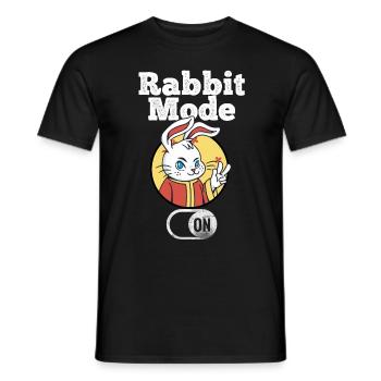 Rabbit mode Year of Rabbit 2023 Chinese Zodiac - Männer T-Shirt - Schwarz - Vorne - AI Model Male 178 light (178cm)
