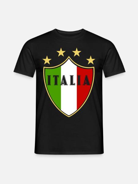 Italia fun - Men's T-Shirt - black