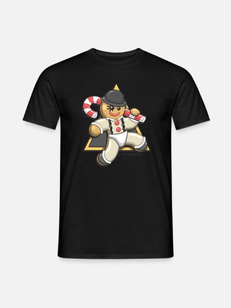 Christmas Droogie - Men's T-Shirt - black