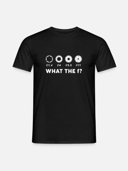 Kamera Blende - Men's T-Shirt - black