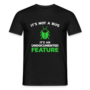 Programmierer Software-Entwickler Informatik - Männer T-Shirt - Schwarz - Vorne - AI Model Male 178 light (178cm)