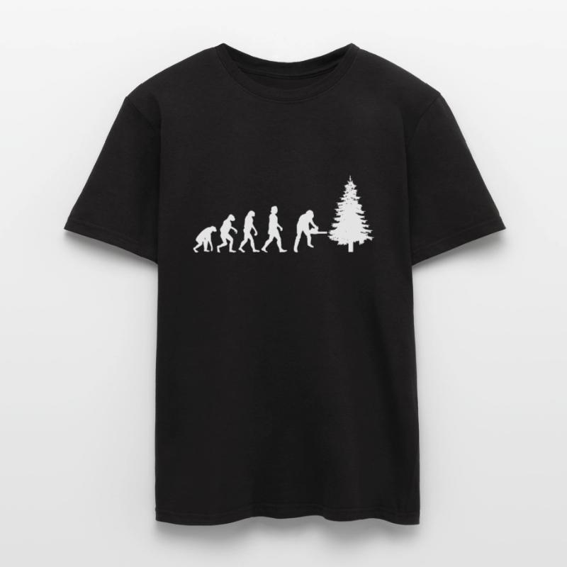 Tronçonneuse à tronçonneuse Evolution T-shirt homme