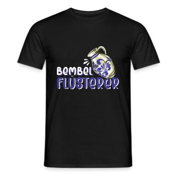 Bembel Flüsterer Apfelwein Äppelwoi - Männer T-Shirt - Schwarz - Vorne - AI Model Male 178 light (178cm)