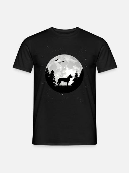 Hollandse Herder Mond Holländischer Schäferhund - Männer T-Shirt - Schwarz