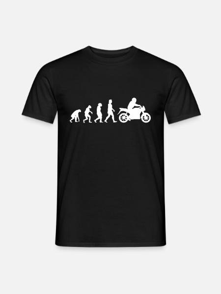 Motards Evolution Moto Biker - T-shirt homme - noir