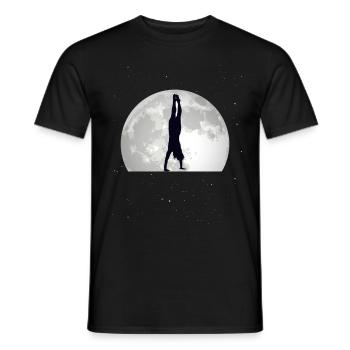 Gymnastique de gymnastique Mond handstand Gymnastique - T-shirt homme - noir - Devant - AI Model Male 178 light (178cm)