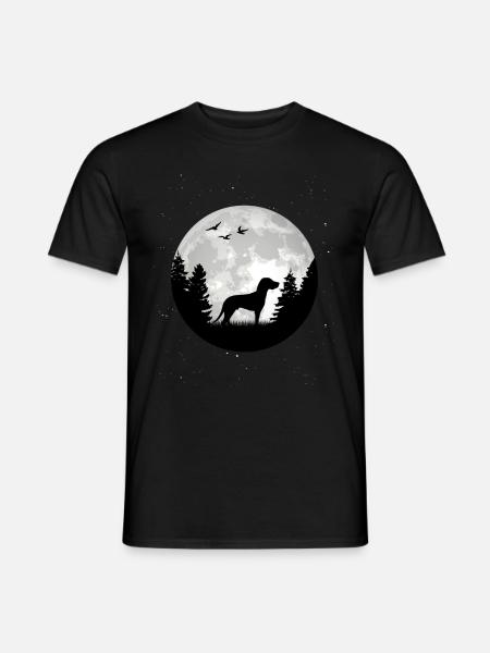 Magyar Vizsla Mond Drahthaar Vizsla - Männer T-Shirt - Schwarz